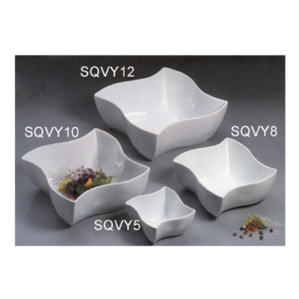 American Metalcraft SQVY10 Squavy™ Bowl 162 Oz. 10-1/2" Dia. X 4-3/8"H