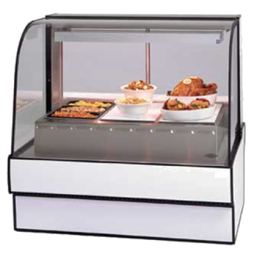 Federal Industries CG5048HD Curved Glass Hot Deli Case 50.13"W X 35.31"D X 48”H