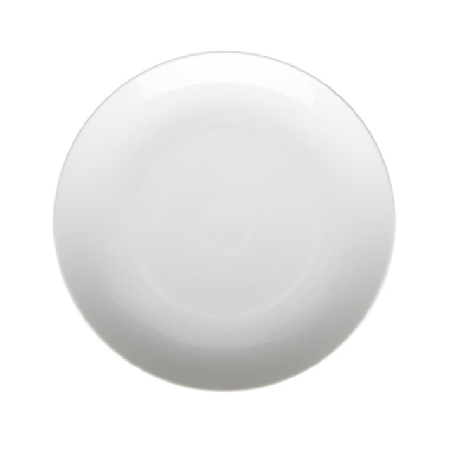 Arc Cardinal FH285 Arcoroc Candour Coupe Plate (D:10.75'') High Alumina Porcelain