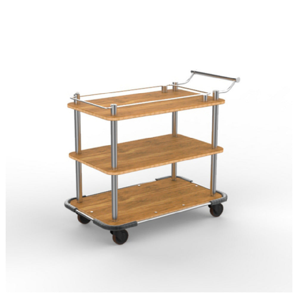 Steelite MGCRNX18BSXX - Service Cart, 42-1/2"L X 24"W X 36-1/2"H, Mixed Materials