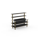 Steelite MGCMLC01MBXF Mogogo Buffet Solutions Modular Back Bar Station 3-tier
