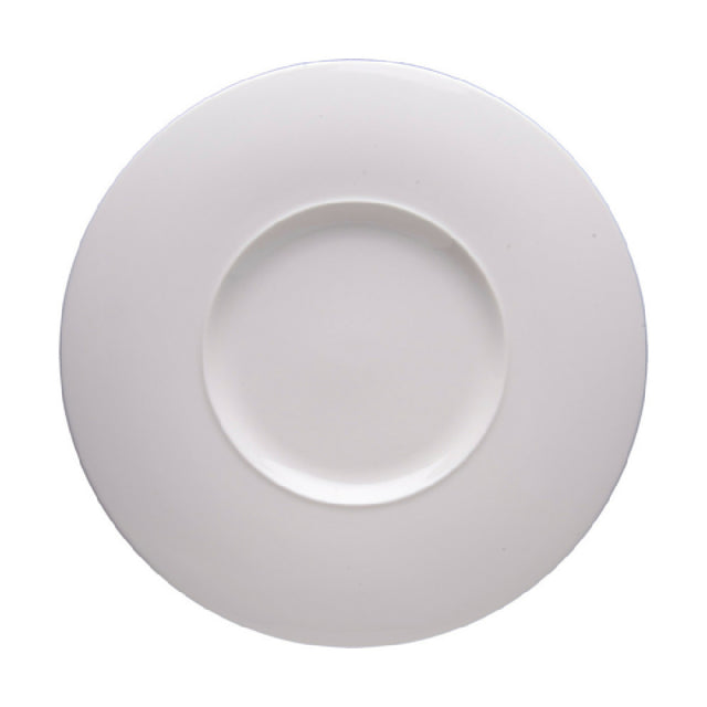 Fortessa 6100.F0000.141 Stilus Plate 12" (30.5cm) Flat Wide-rim
