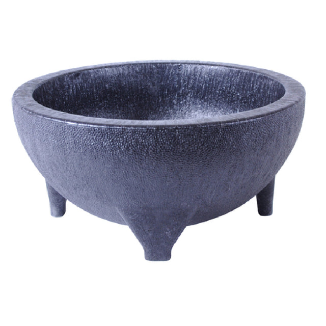 Thunder Group PLMJ056BK Molcajete Salsa Bowl 56 Oz. 8-5/8" X 8-5/8" X 4"