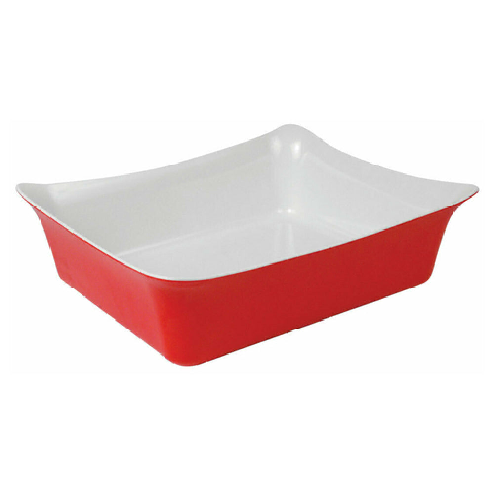 BauscherHepp TR3312W Fleur Collection Deli Crock GN 1/2 Size 4-1/4 Qt.