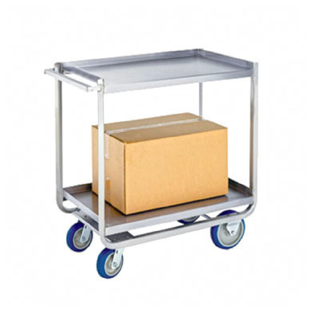 Lakeside PB1500 PrisonBilt™ Correctional Utility Cart 2-tier Open Base