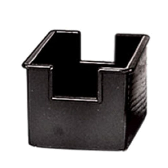 Admiral Craft SUG-4BK Sugar Packet Holder 3-1/2"L X 2-1/2"W X 2"H Plastic