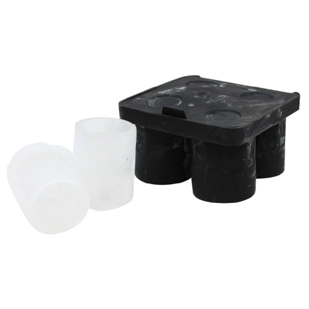 TableCraft Products BSST - Cash & Carry Shot Glass, Ice Tray, Makes (4) 1 Oz. Shot Glasses