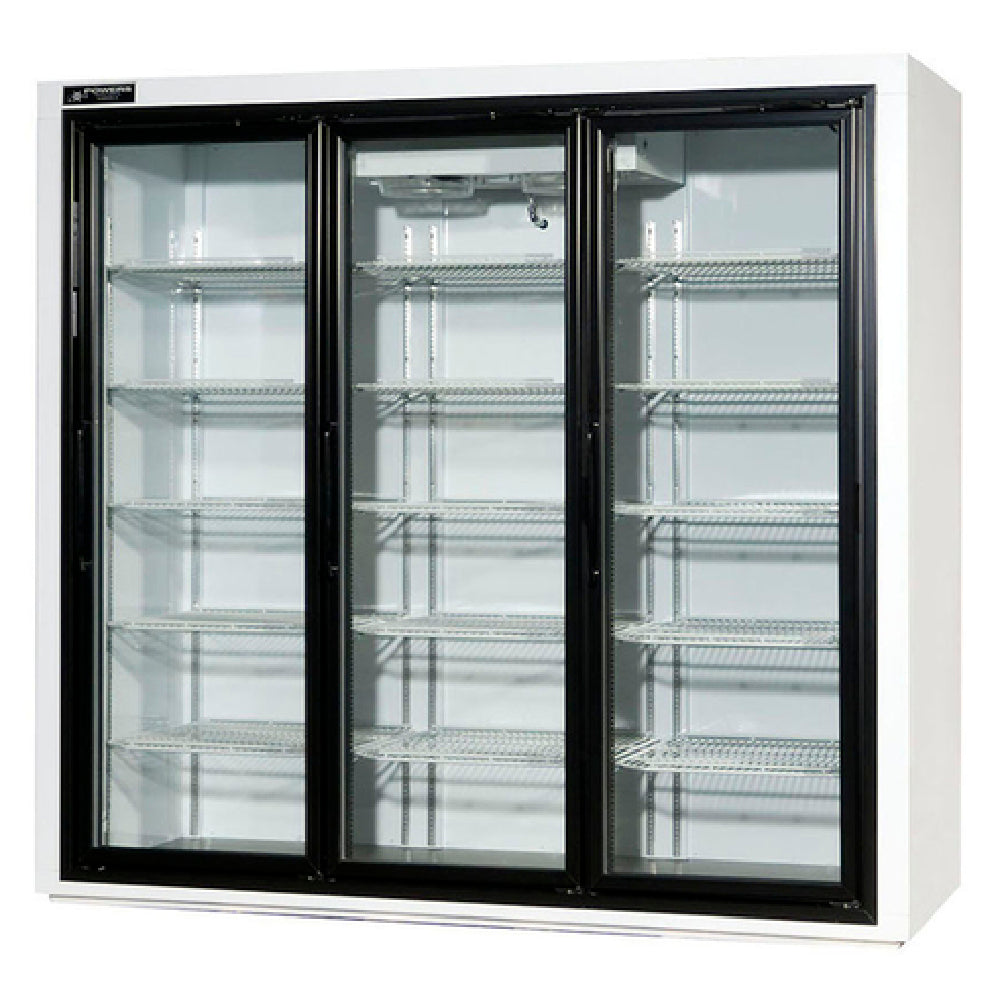 Powers Equipment FR77LGD Floral Cooler Three-section 77"W