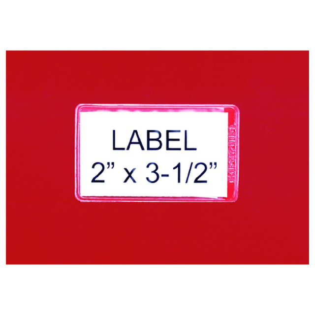 Quantum AL-23 Adhesive Label Holder 3-1/2" X 2" Includes Inserts