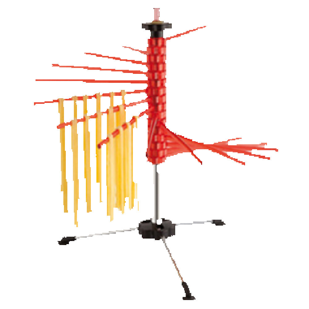 Louis Tellier N7999C Tellier Pasta Drying Rack (16) Polycarbonate Rods 4.4 Lb (2 Kg) Of Fresh Pasta