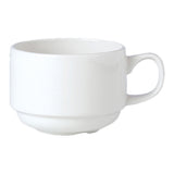 Steelite 11010217 Slimline Stacking Cup 7.0 Oz 4.375" X 3.375" X 2.5"