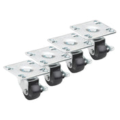 Krowne 28-110S Krowne Low Profile Plate Caster Swivel With Brake 2" Diameter