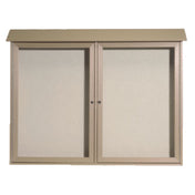 Aarco PLD4052-2-8 Message Center 52"W X 40"H Wall Mounted