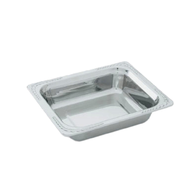 Vollrath 8230720 Miramar™ Decorative Food Pan 1/2 Size 13-1/16"W X 10-5/8"D X 2-3/4"H