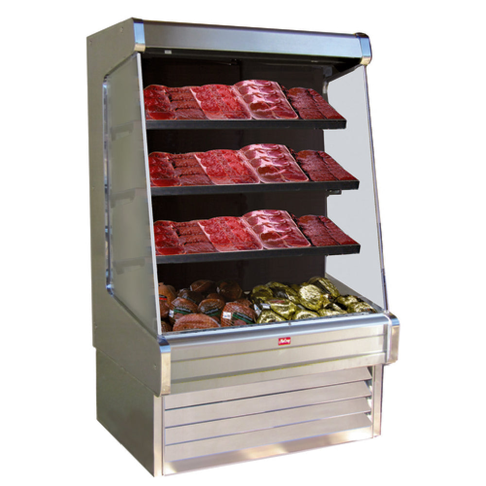 Howard-McCray R-OM30E-3-S-LED Meat Open Merchandiser 39"W 72"H