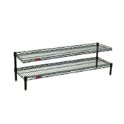 Eagle FCM1460V Front Case Merchandise Shelving Unit 2-tier 60"W X 14"D X 14"H