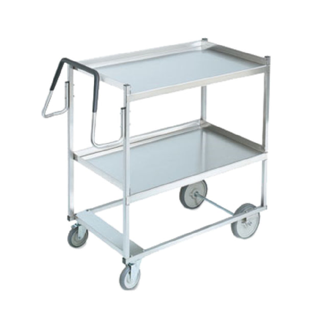 Vollrath 97200 Cart 650 Pound Capacity With RAISED Lower Shelf 1" Square Stainless Steel Tube Frame