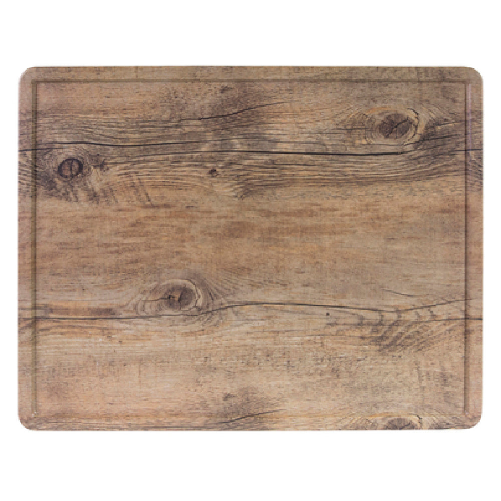 GET Enterprises M1215RCFP-DW Elite Global Solutions Melamine Serving Board 15" X 12" X 1/2"H
