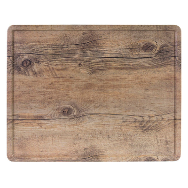 GET Enterprises M1215RCFP-DW Elite Global Solutions Melamine Serving Board 15" X 12" X 1/2"H