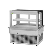 Turbo Air TBP48-46FDN Drop-In Refrigerated Bakery Display Case 50"W 12.4 Cu. Ft. Capacity