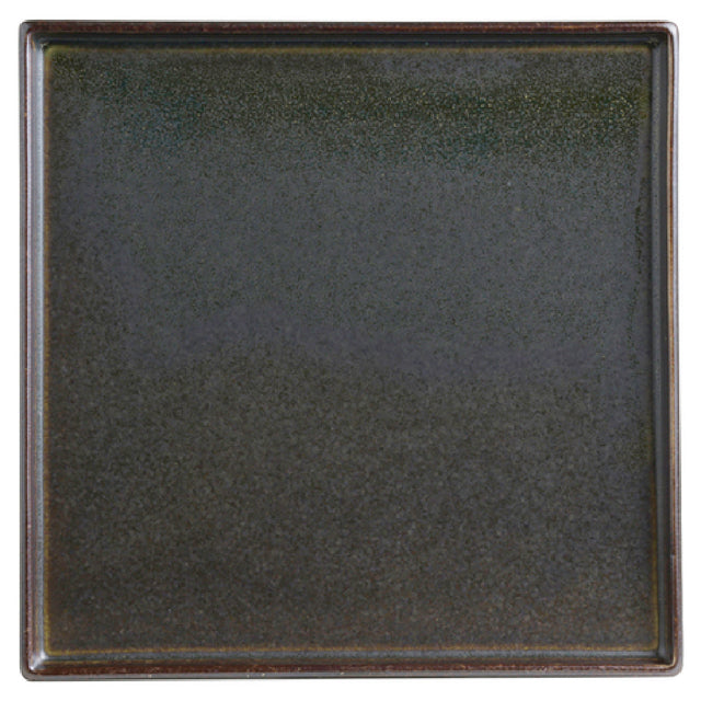 Steelite 6413MY017 Square Tray 6.25"Wabi Sabi Slate