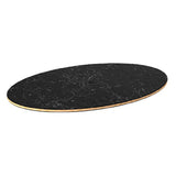Steelite MGSPOLHB0101 Mogogo Buffet Solutions Table Top 42-1/2" X 30" Oval