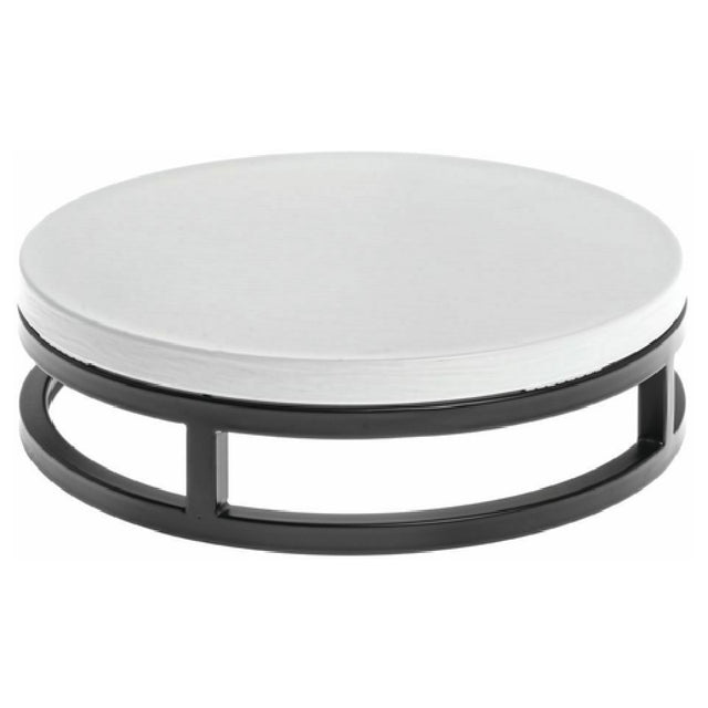 Hubert 13755 - Cerve Collection Riser, 11-1/5" Dia. X 3-1/5"H, Short