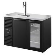True Refrigeration TDR48-RISZ1-L-B-SG-1 Refrigerated Draft Bar Cooler Two-section