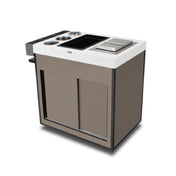 Forbes Industries 5570 Champagne Cart 26"Wx 44"L X 40"H Enclosed Cabinet Finished In HPL