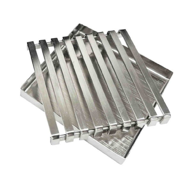 TableCraft Products 12961 - Replacement Drip Tray, 3-1/2" X 3-1/2" X 7/16", Square