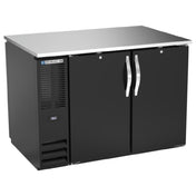 Beverage Air BB48HC-F-PT-B - Refrigerated Pass-Thru Back Bar Open Food Rated Refrigerator