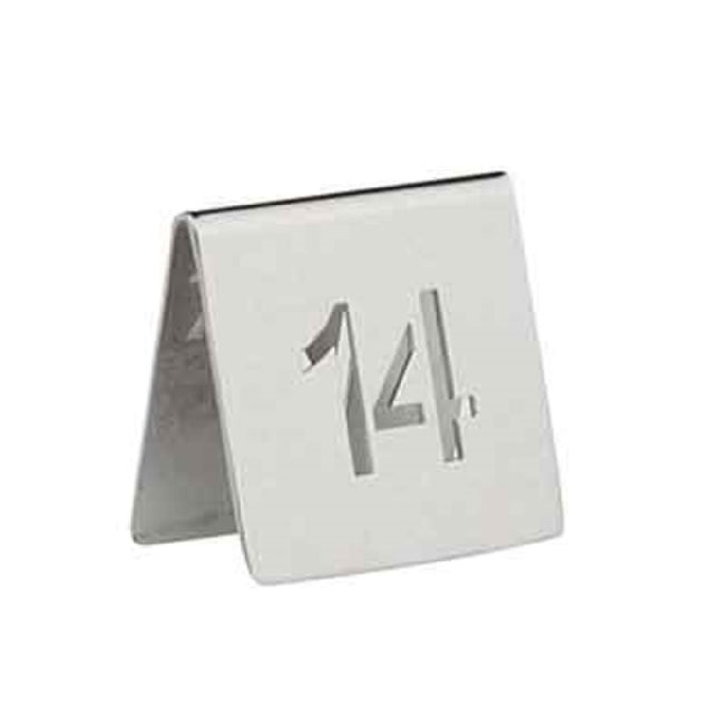 BauscherHepp 13.2451.0000 Table Number Sign 2-3/8"L (60mm) Square