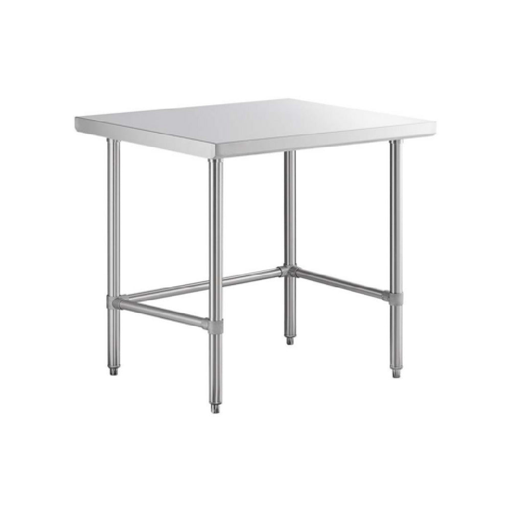 Sapphire Manufacturing SMTEO-3048S Worktable 48"W X 30"D X 35"H 18/430 Stainless Steel