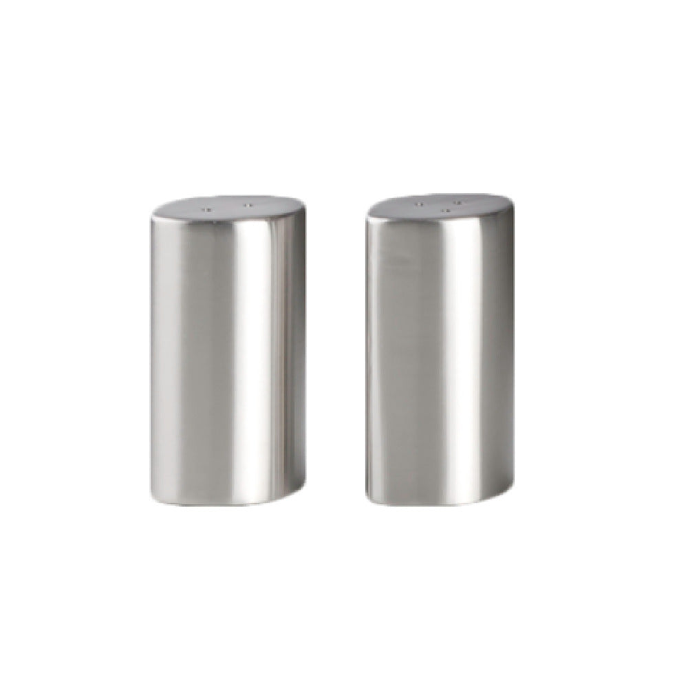 Steelite 7600CV002 Salt & Pepper Set 1.5" X 1.0" X 2.5" Creations Metal