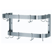 Advance Tabco SW-96-EC-X Special Value Pot Rack Wall-mounted Double Bar Design