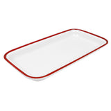 BauscherHepp TREW7413 Enamelware Collection Tray 1/3 GN Size 12-3/4"L X 7"W X 1-1/4"H