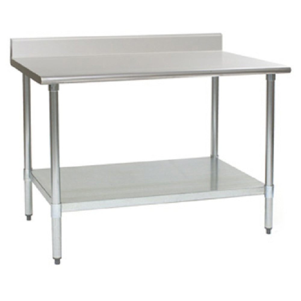 Eagle BPT-2448EB-BS BlendPort® Deluxe Series Work Table 48"W X 24"D 16/300 Stainless Steel Top