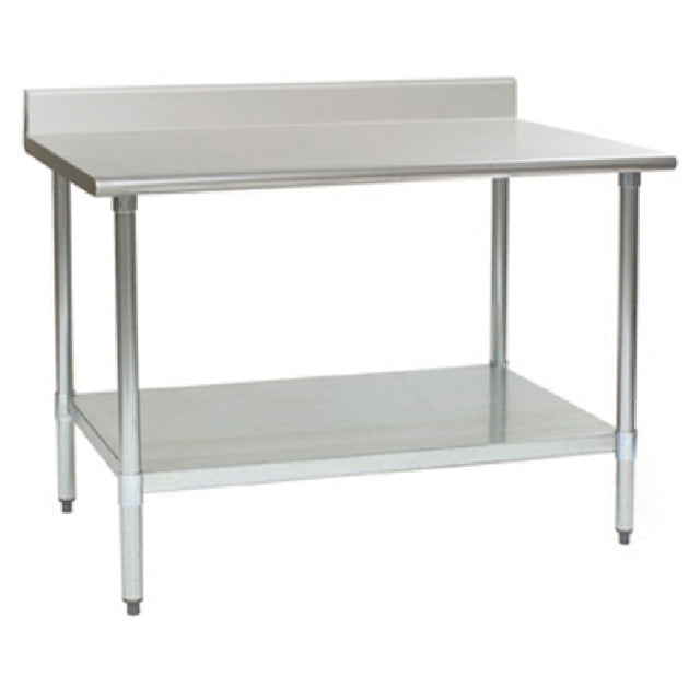 Eagle BPT-2448EB-BS BlendPort® Deluxe Series Work Table 48"W X 24"D 16/300 Stainless Steel Top