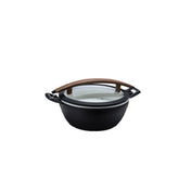 FOH BCH020BKU18 Smart Buffet Ware® Artisan Chafer 4.8 Qt. Round With Wood