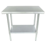 Empura EWT2436 - Work Table, 36"W X 24"D X 35"H, Economy Duty