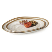 GET Enterprises OP-1813-PCM Osslo™ Platter 17-3/4"L X 13"W Oval