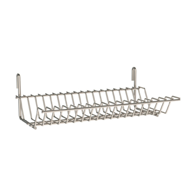 Metro IWA-11S - SmartWall Life Lid Storage Rack, 13-1/2"W X 8-1/2"D, Type 304 Stainless Steel