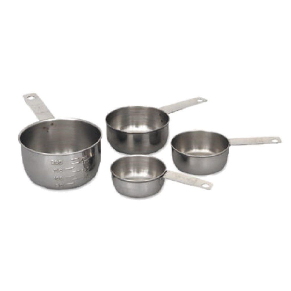 Alegacy Foodservice Products 1190MC Measuring Cup Set Includes: (1) 1/4 (1) 1/3
