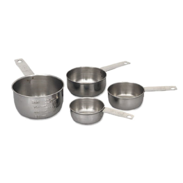 Alegacy Foodservice Products 1190MC Measuring Cup Set Includes: (1) 1/4 (1) 1/3
