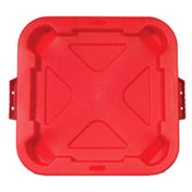 Rubbermaid FG352900RED Snap-Lock® Container Lid 22"D X 2-1/8"H For 3526 Container