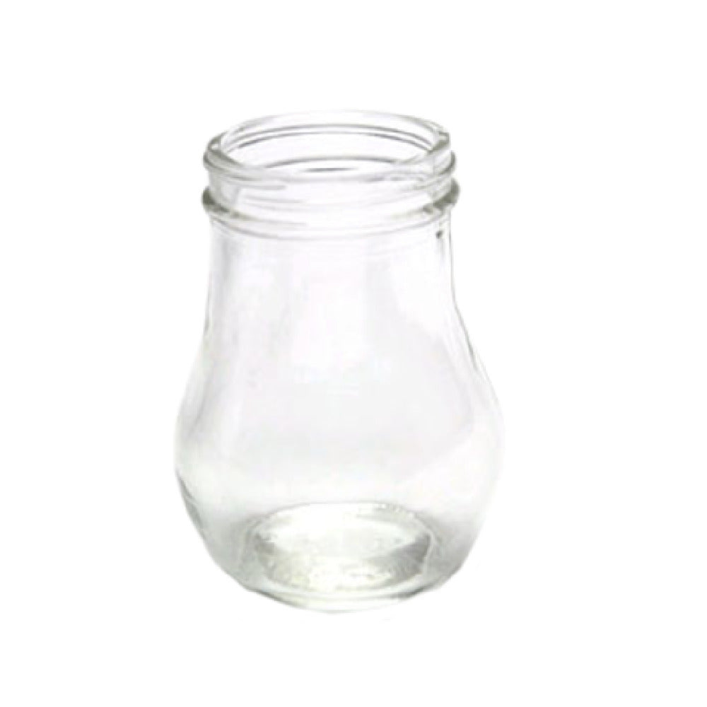 Vollrath 214J Dripcut® Syrup Server Glass Jar Only 14 Oz.