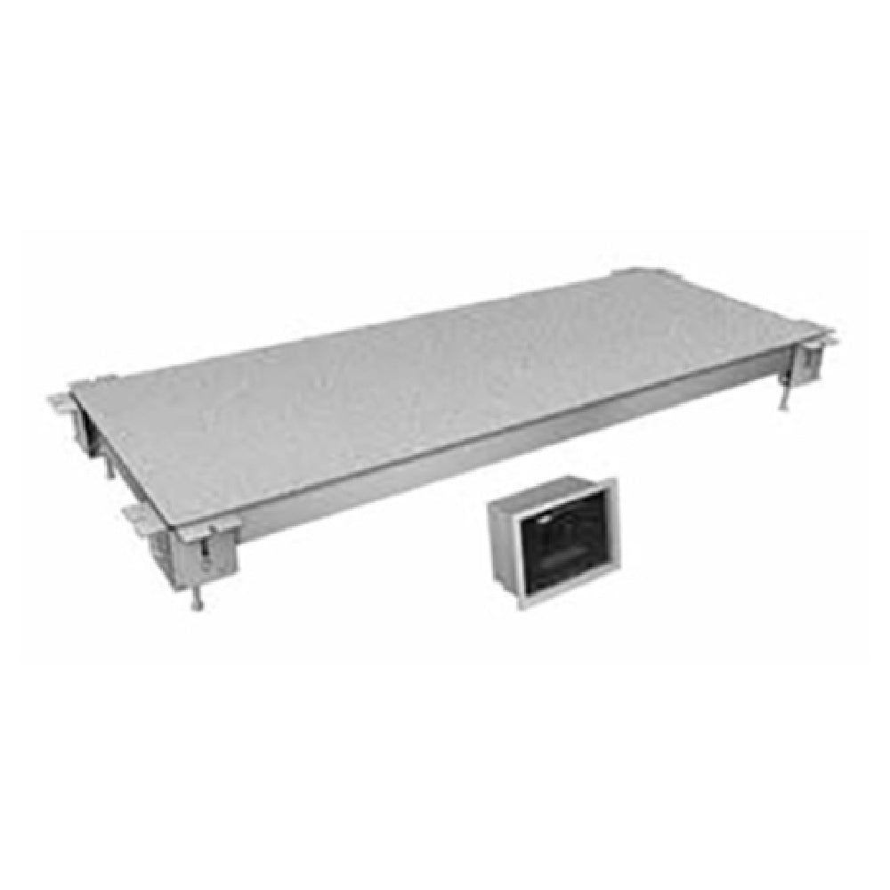Hatco CSSBX-2418 Simulated Stone Cold Shelf Built-in Flush With Counter Top