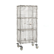 Metro SEC53S-SD-2SE - Super Erecta® Security Unit, Mobile, Stainless Steel Finish