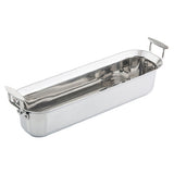 TableCraft Products 123506 - Tri-Ply Serving Pan, Half Long Size, 4-1/2 Qt.