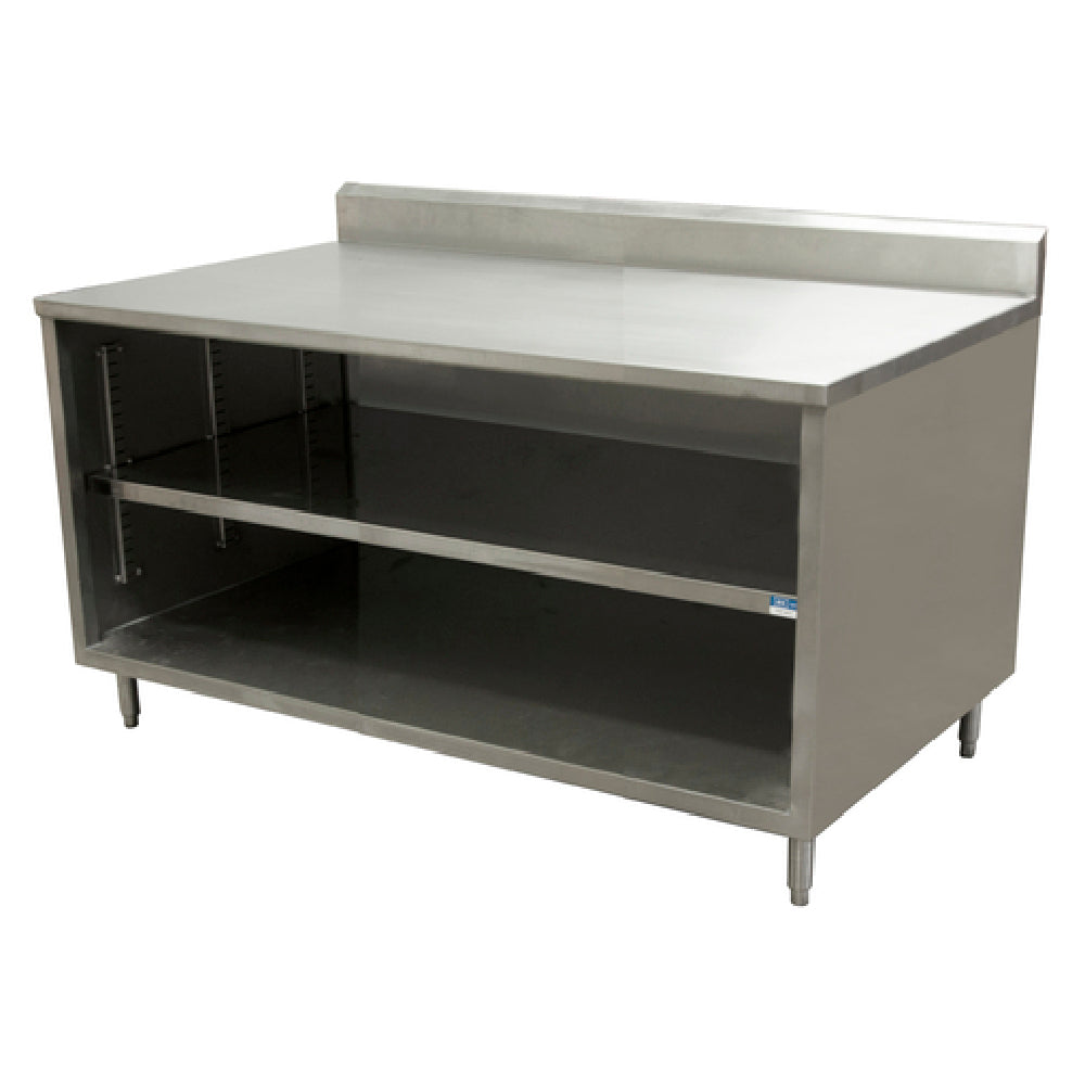 BK Resources CSTR5-3048 Chef Table Cabinet Base With Open Front 48"W X 30"D X 39-3/4"H Overall Size